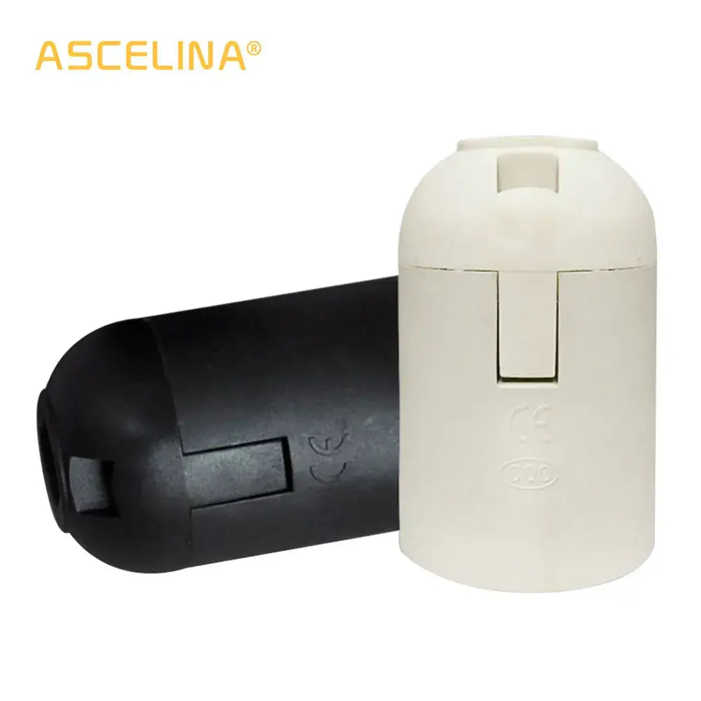 Black White Lamp Socket