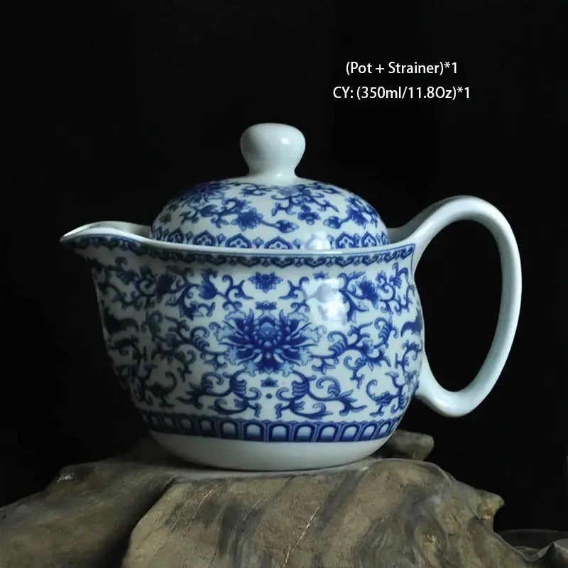 Ceramic Dragon Teapot Set