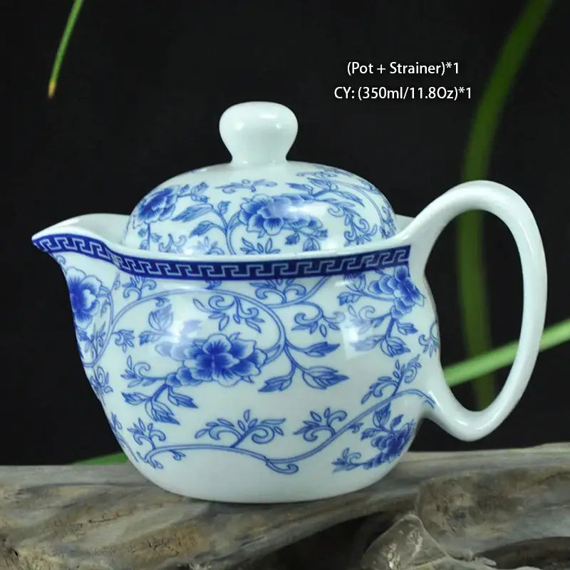 Ceramic Dragon Teapot Set