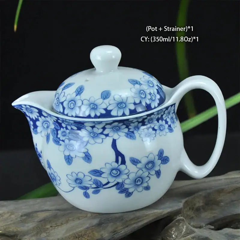 Ceramic Dragon Teapot Set
