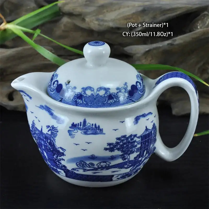 Ceramic Dragon Teapot Set