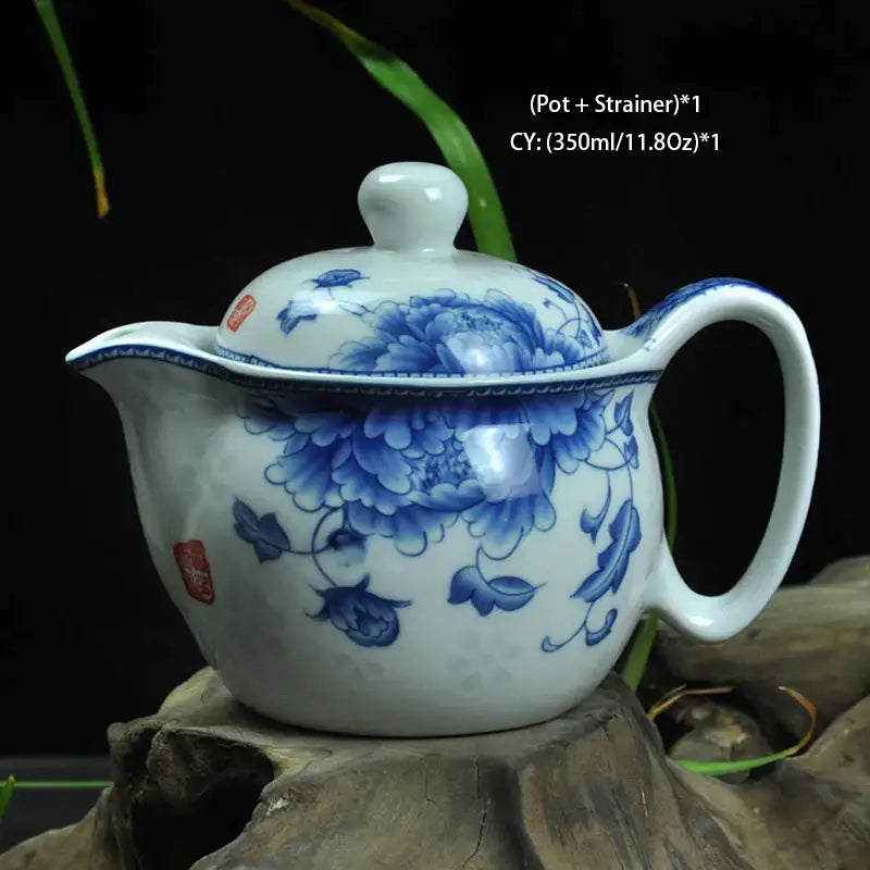 Ceramic Dragon Teapot Set