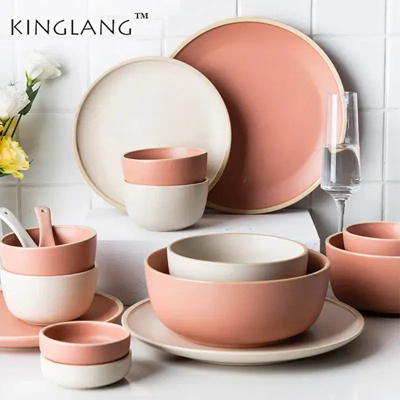 Gold Trimmed Ceramic Bowl
