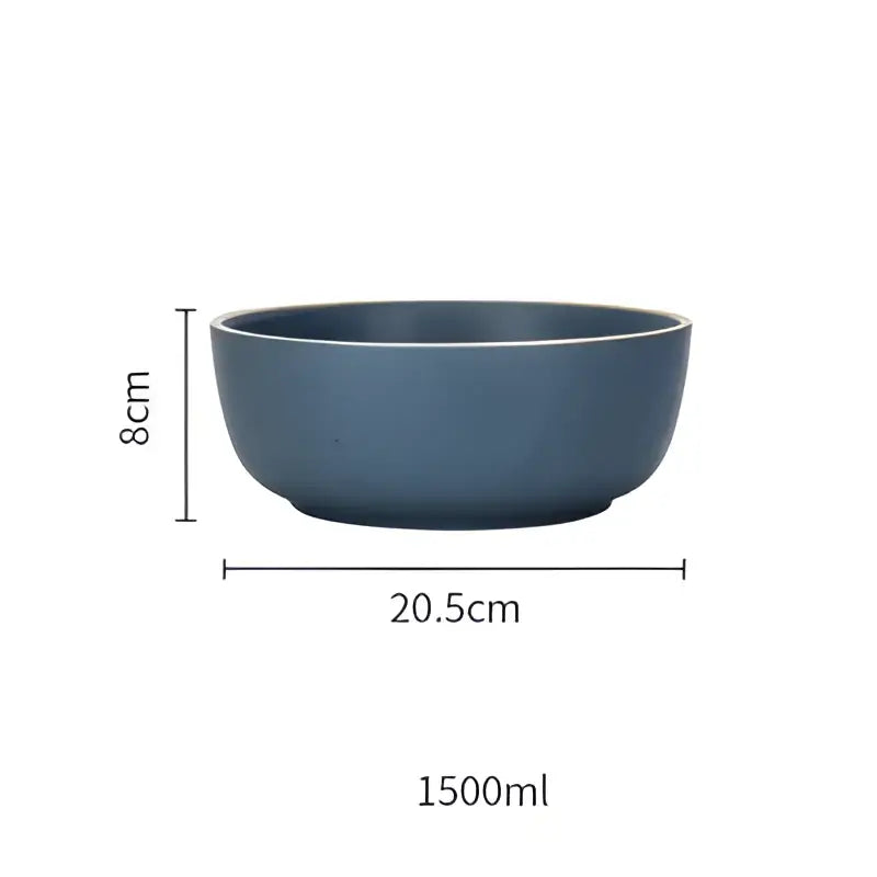 Gold Trimmed Ceramic Bowl