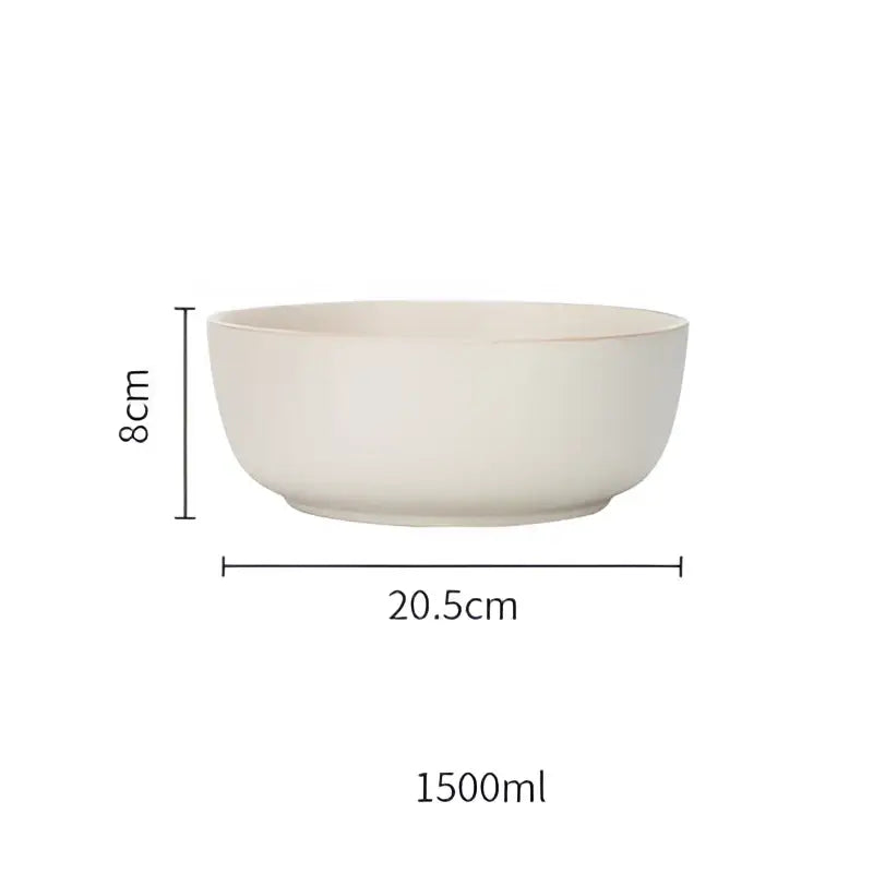 Gold Trimmed Ceramic Bowl