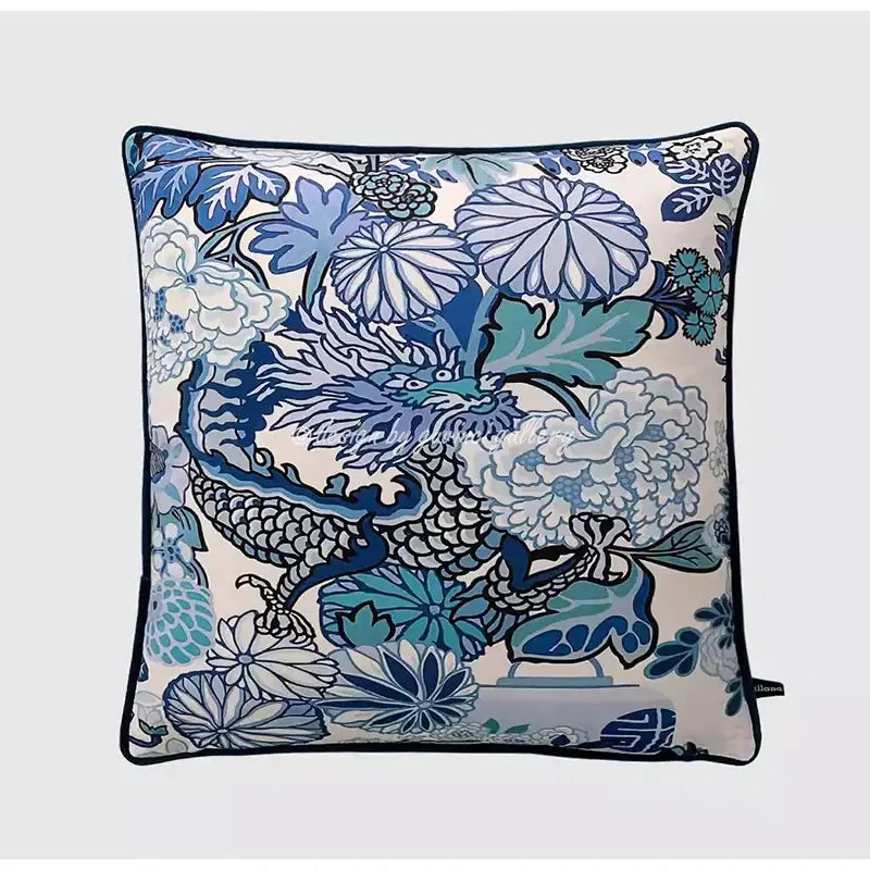 Crane Pattern Pillow Case