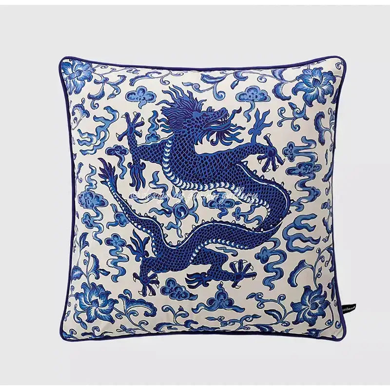 Crane Pattern Pillow Case