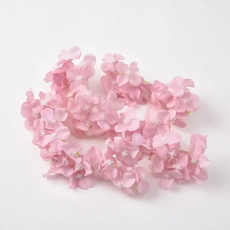 Silk Hydrangea Flower Set