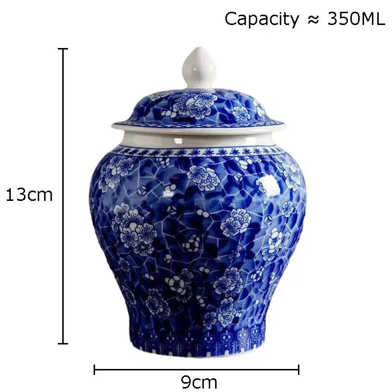 Porcelain Tea Canister Jar