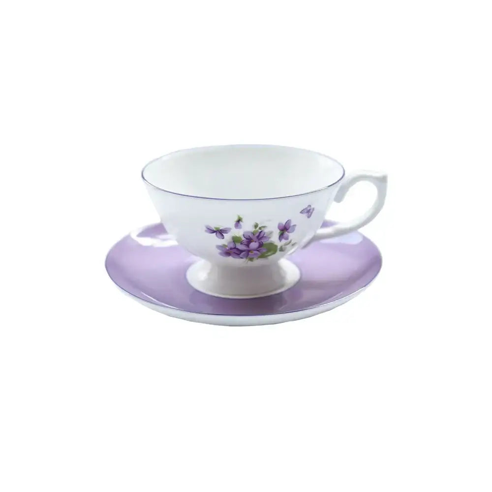 Blue Floral Porcelain Tea Set