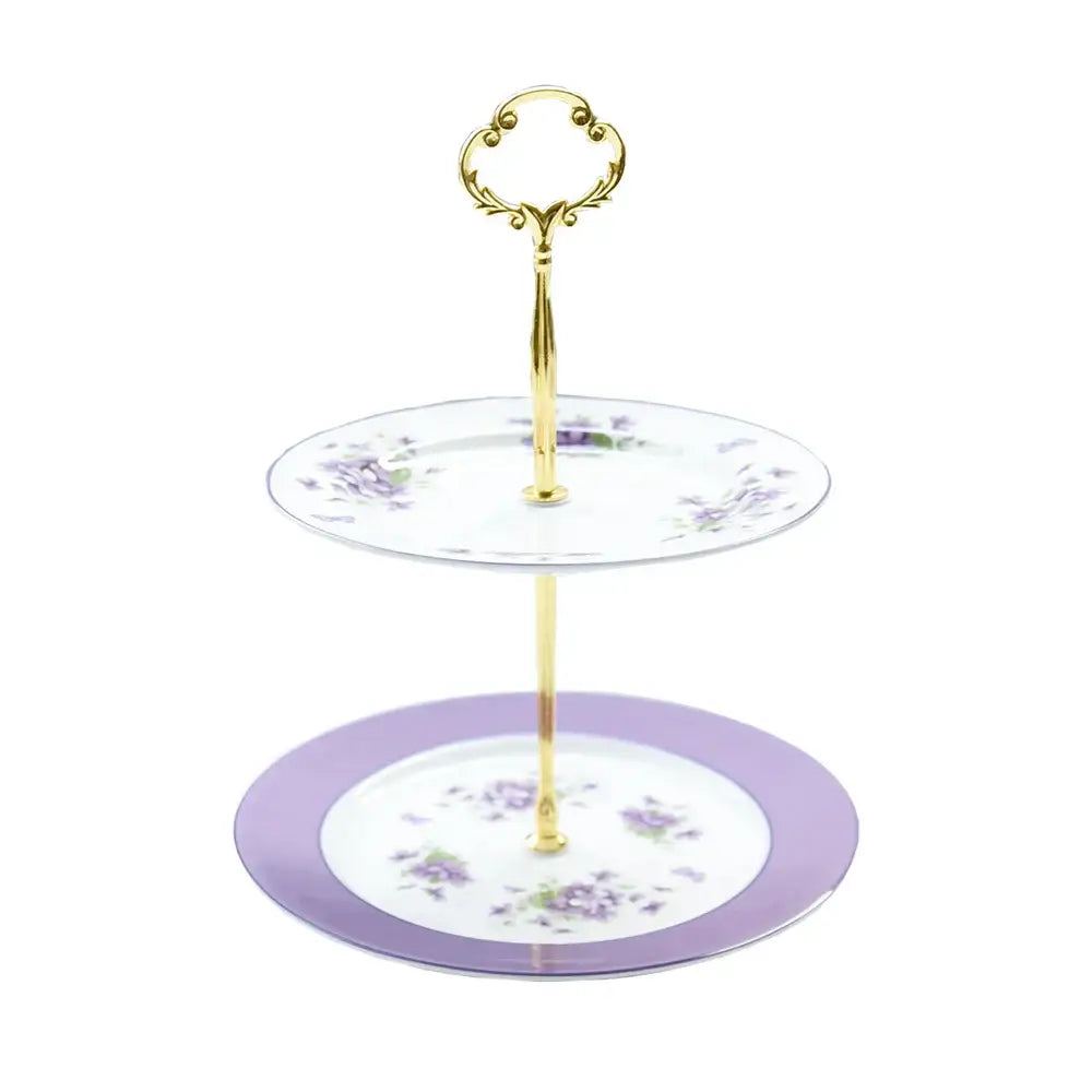 Blue Floral Porcelain Tea Set