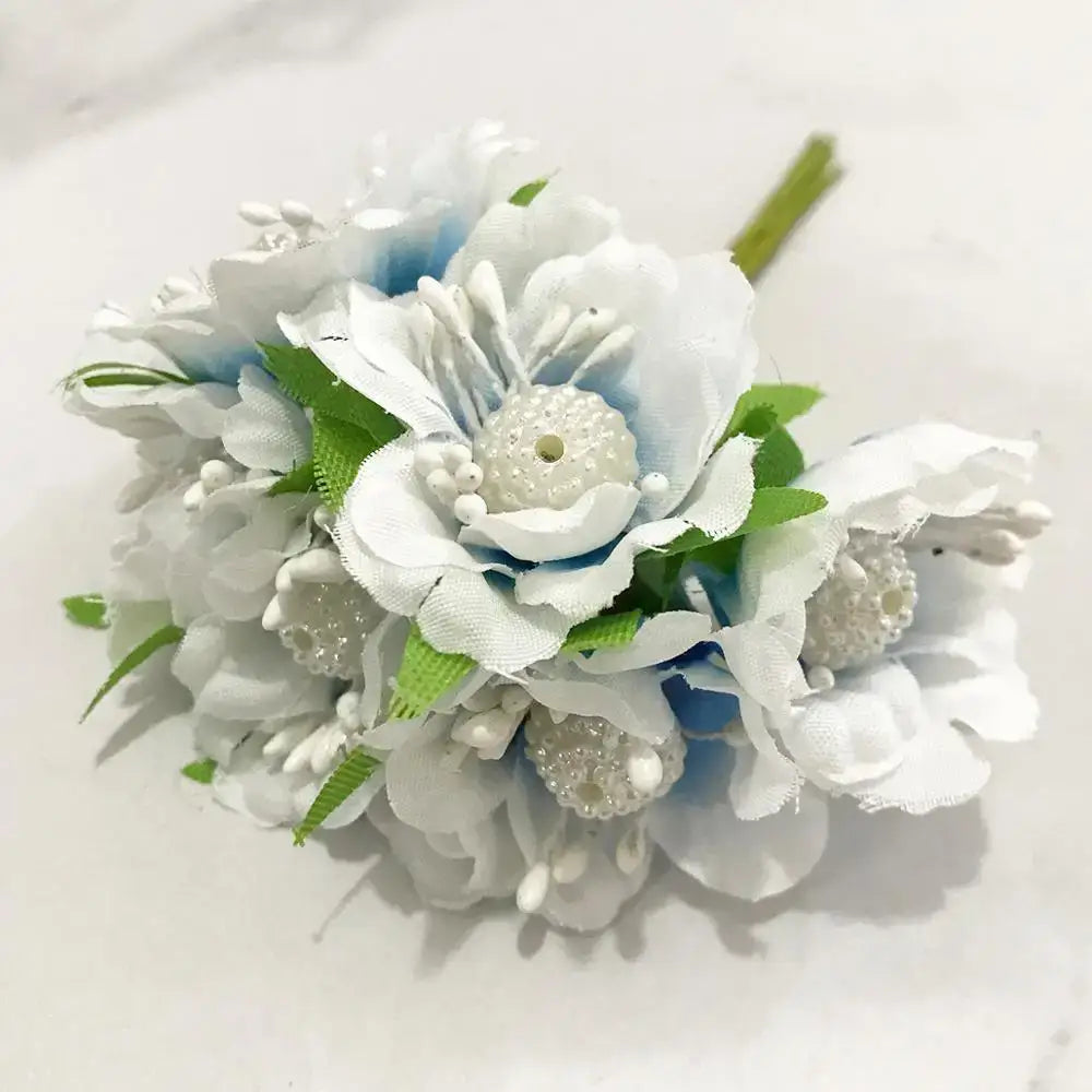 Blue Stamen Berry Decor