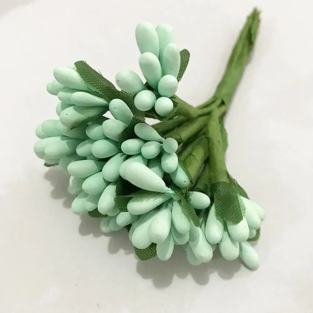 Blue Stamen Berry Decor