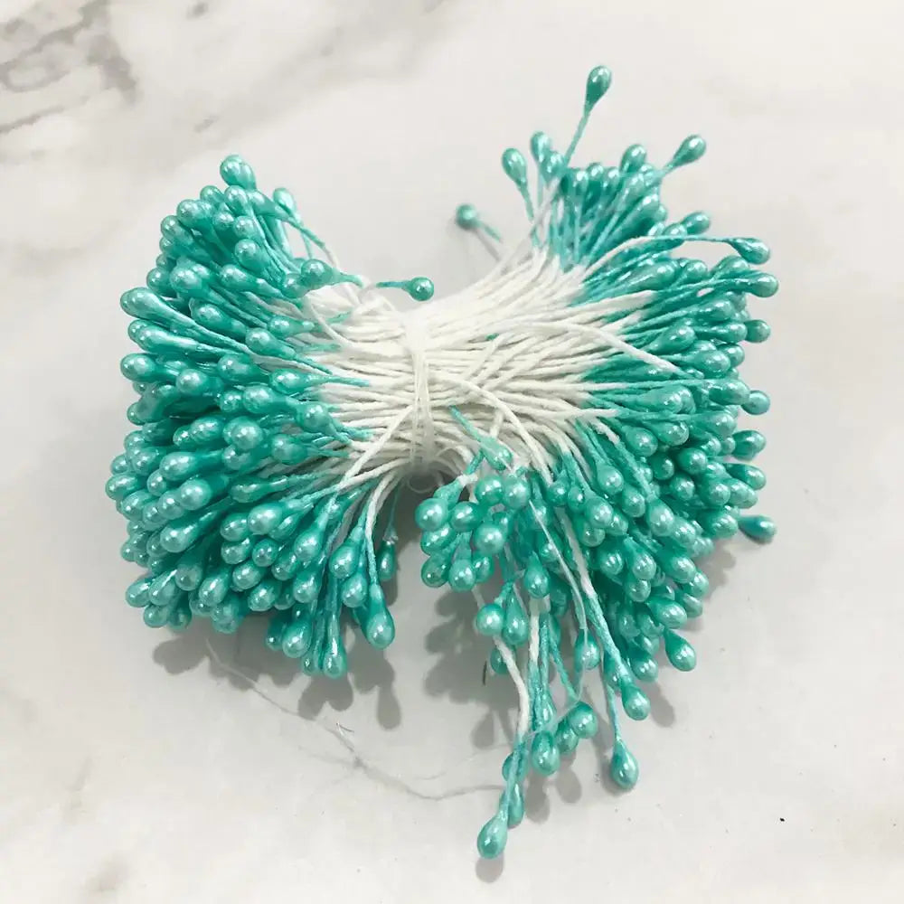 Blue Stamen Berry Decor
