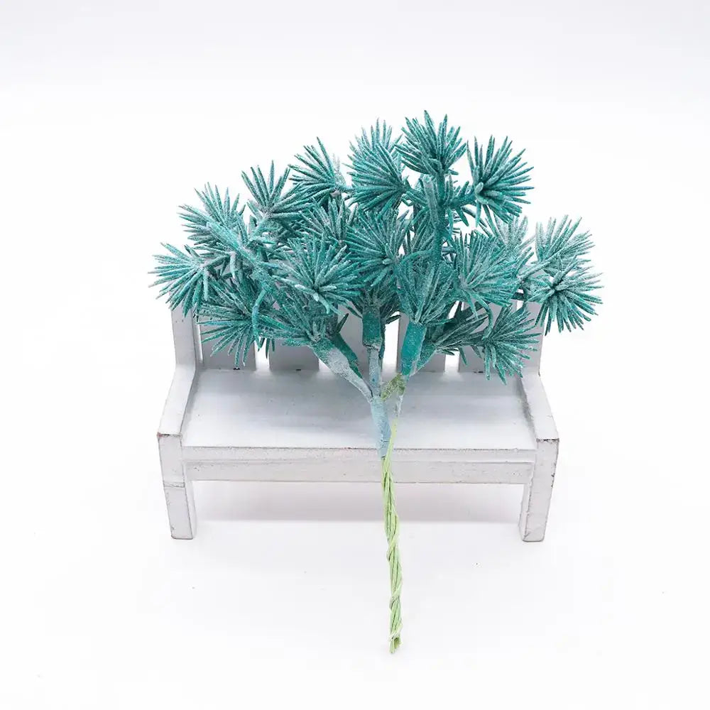 Blue Stamen Berry Decor