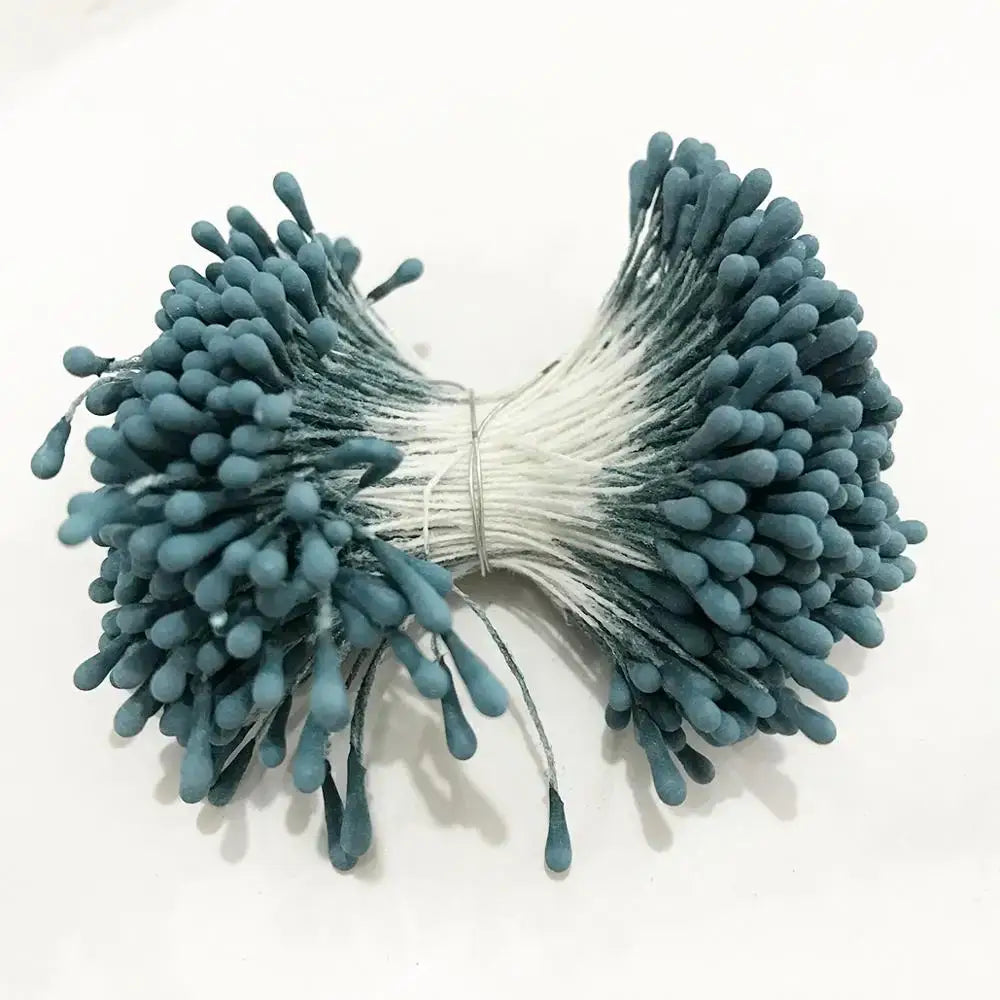 Blue Stamen Berry Decor