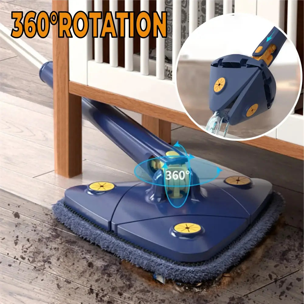 Gray Telescopic Floor Mop