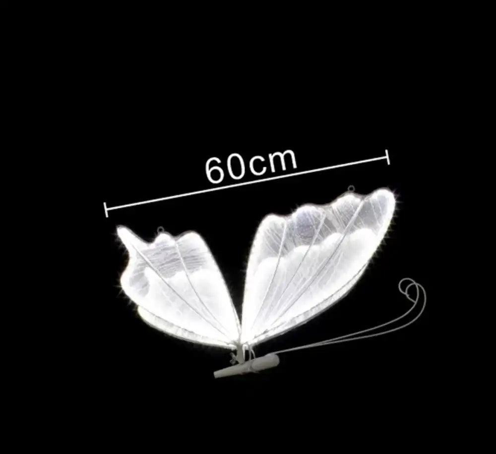 LED Blue Butterfly Decor