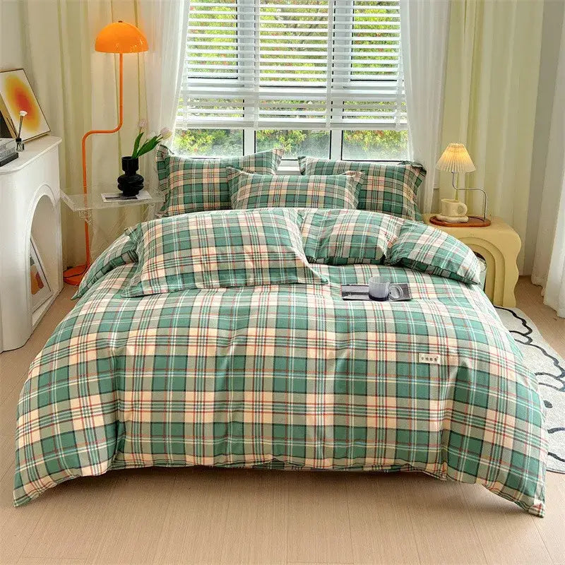 Blue Lavender Cotton Comforter