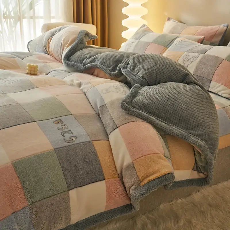 Blue Velvet Duvet Cover