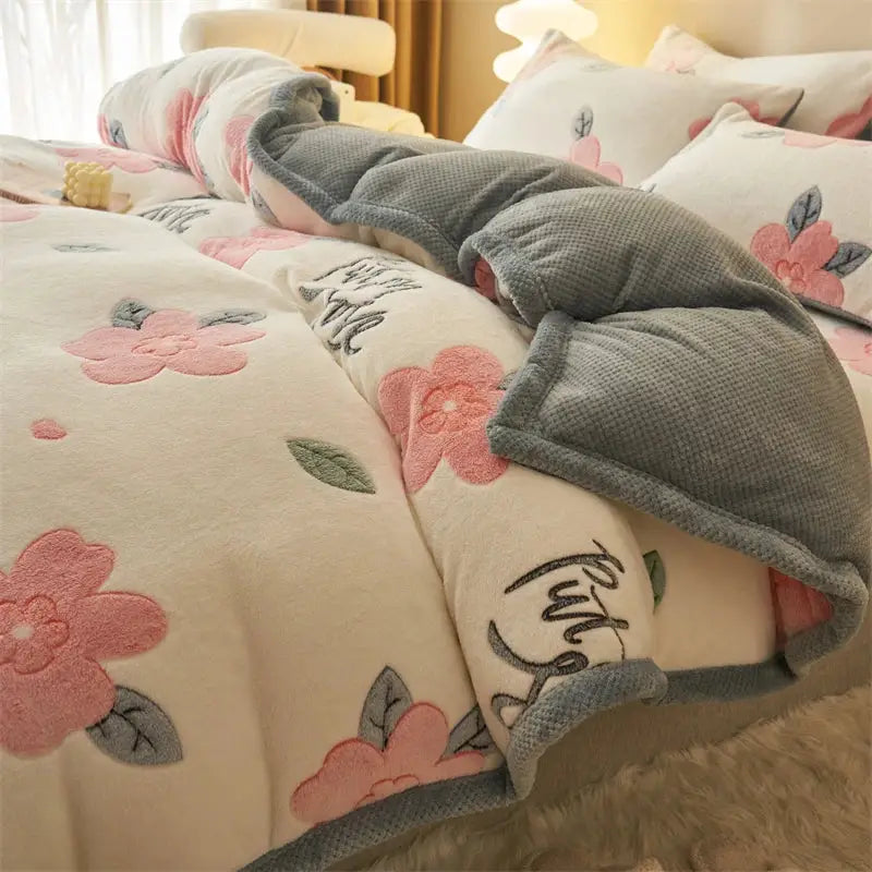 Blue Velvet Duvet Cover