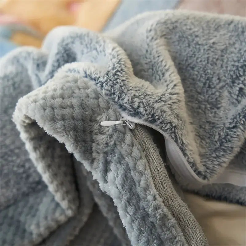 Blue Velvet Duvet Cover