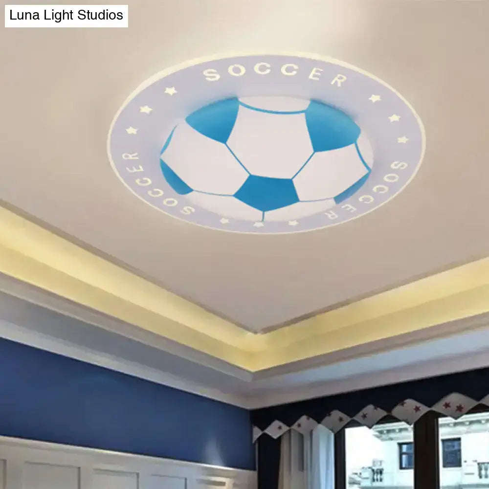 Black Football Ceiling Light