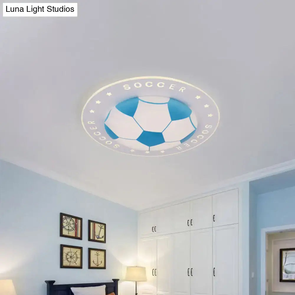 Black Football Ceiling Light