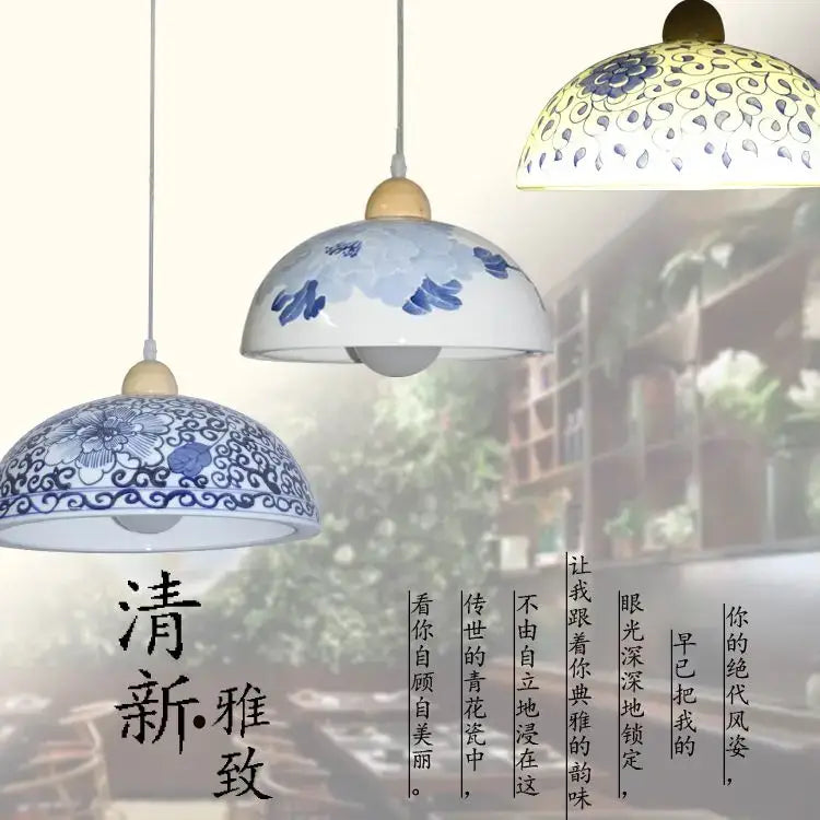 Porcelain Pendant Chandelier