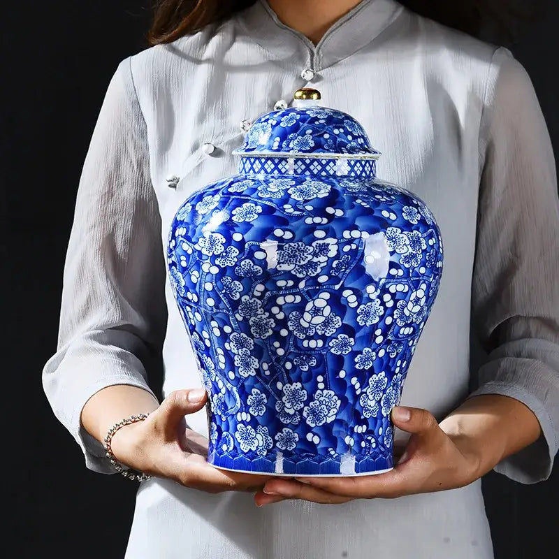 Porcelain Ginger Storage Jar