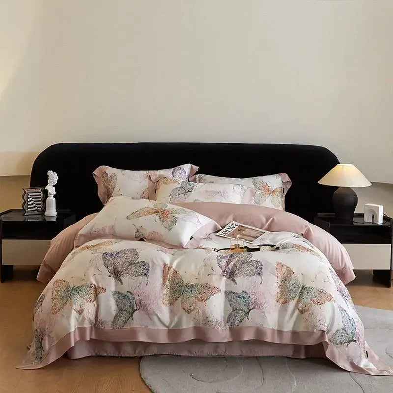Blush Eucalyptus Fiber Bedding