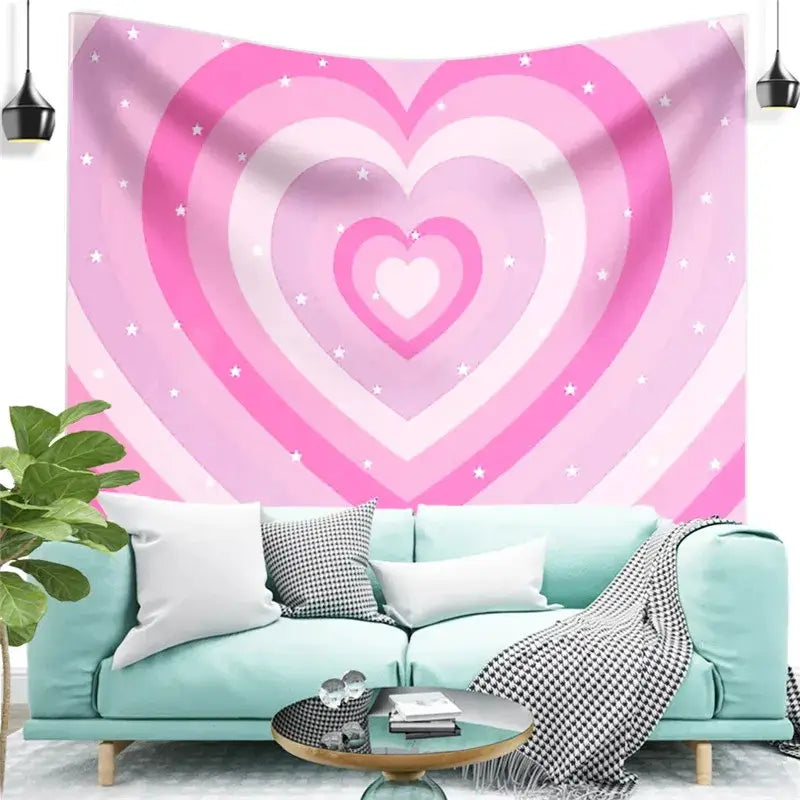 Black Tree Tapestry Decor