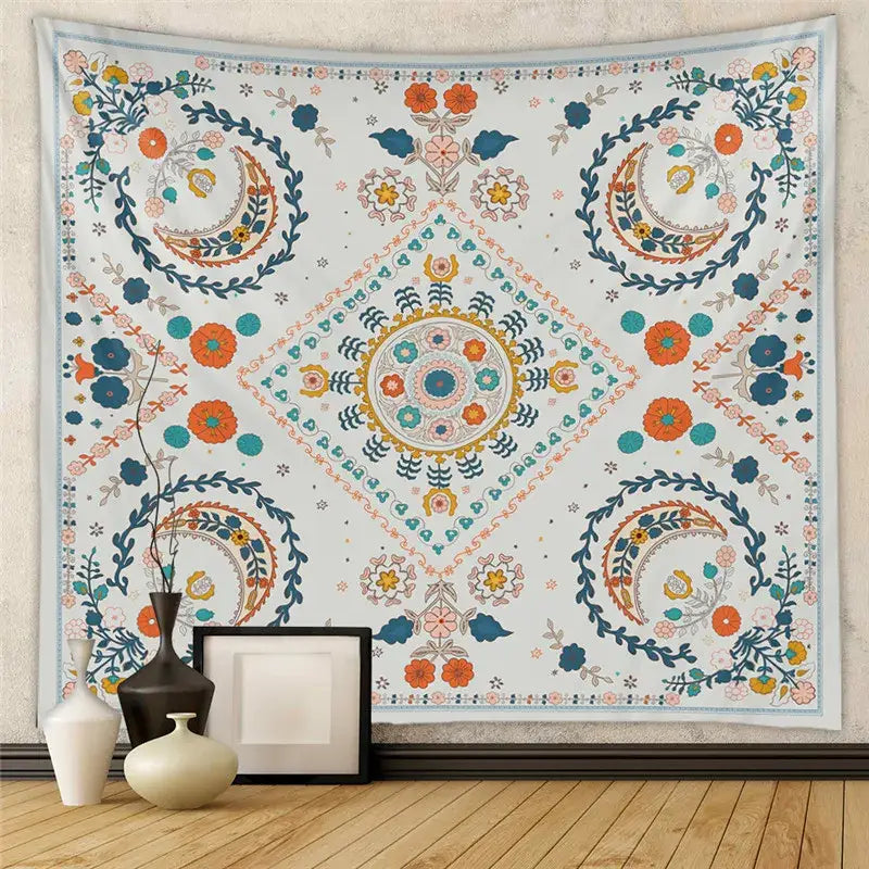 Black Tree Tapestry Decor
