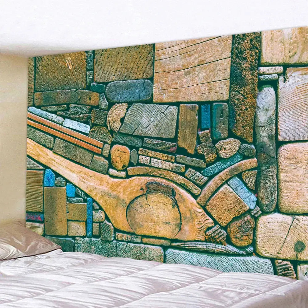 Mandala Brick Tapestry Decor
