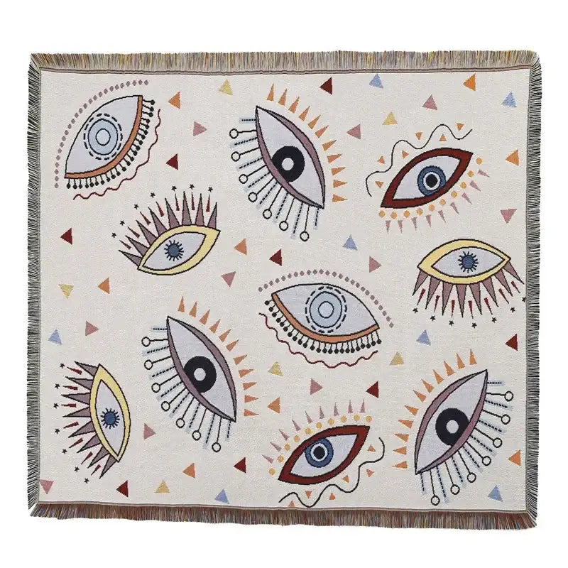 Yellow Sun Camping Blanket