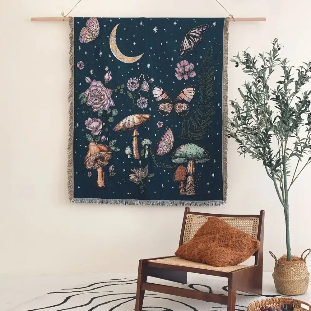 Yellow Sun Camping Blanket