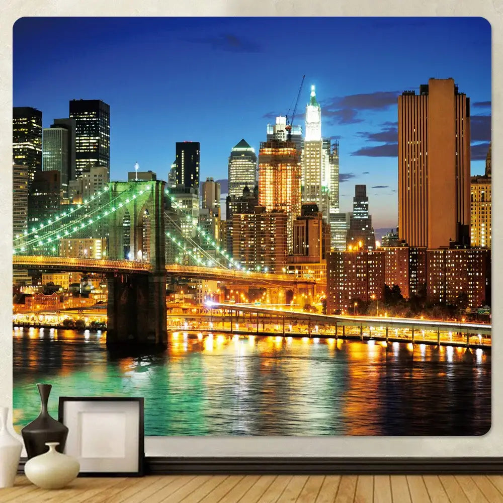 City View Wall Tapestry