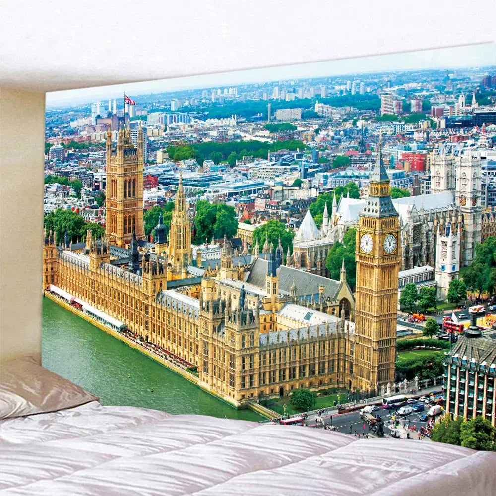 City View Wall Tapestry