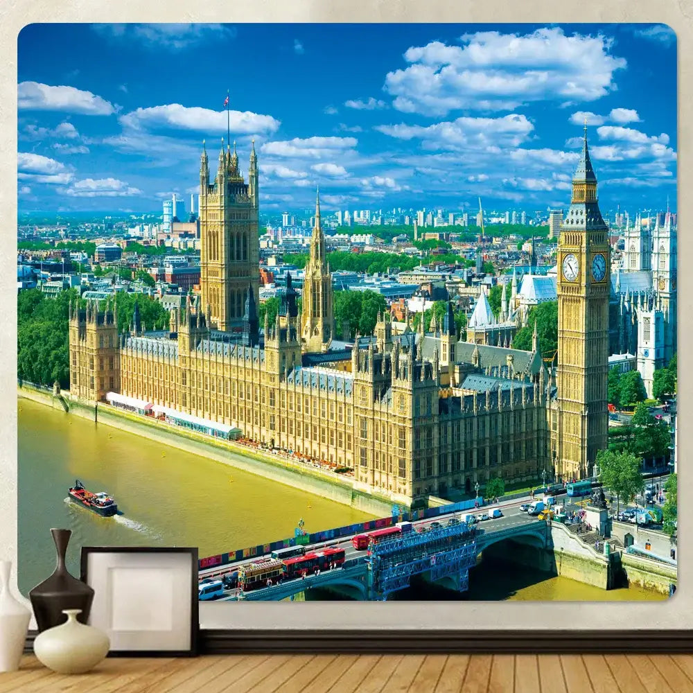City View Wall Tapestry