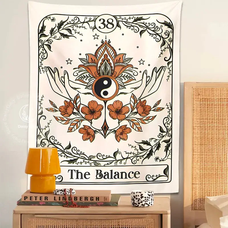 Polyester Tarot Wall Tapestry