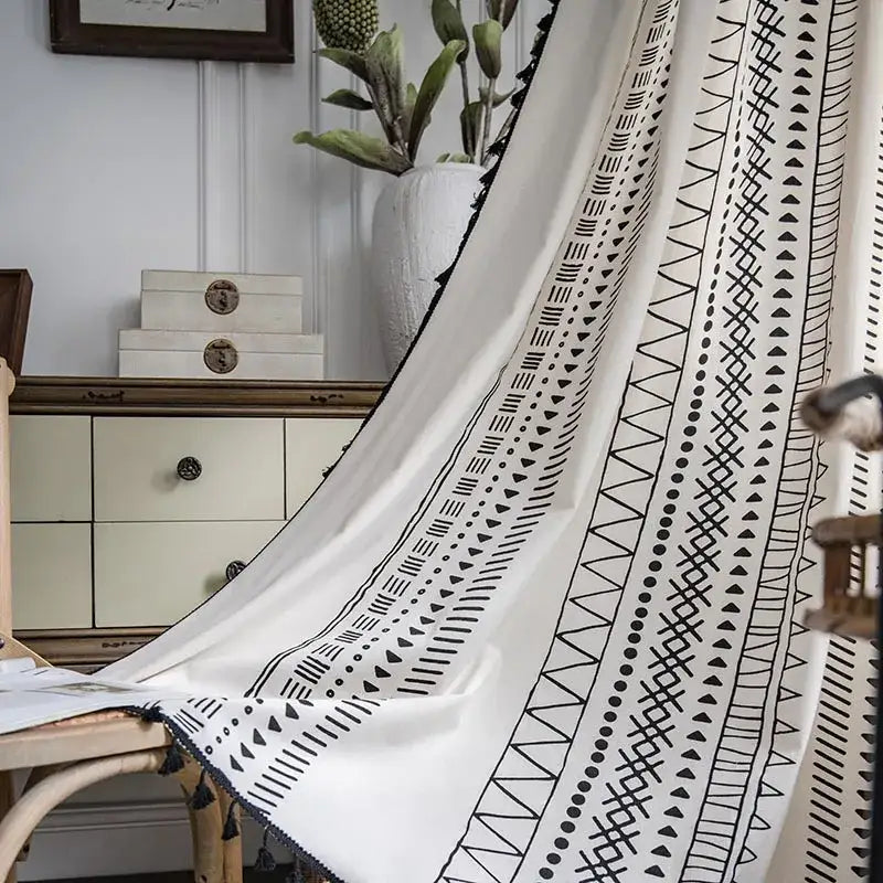 Printed Ethnic Curtains