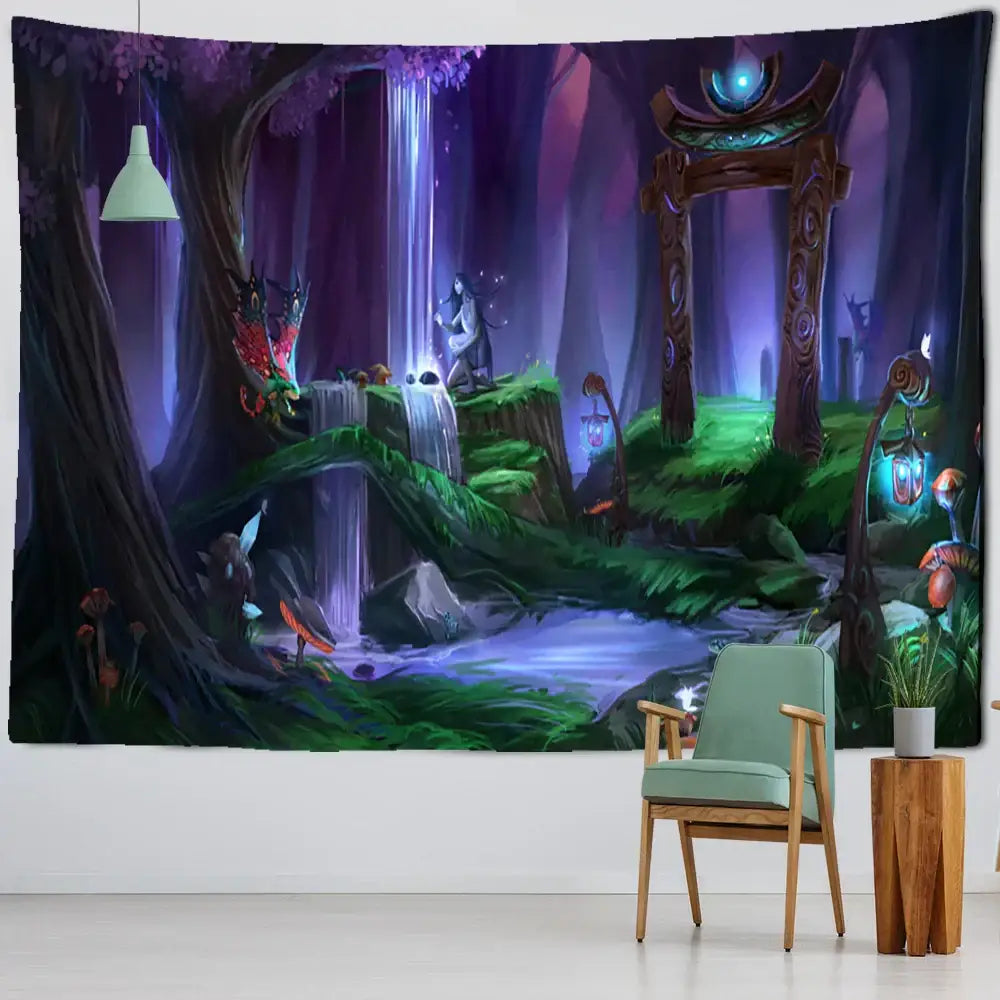 Jungle Animal Wall Tapestry
