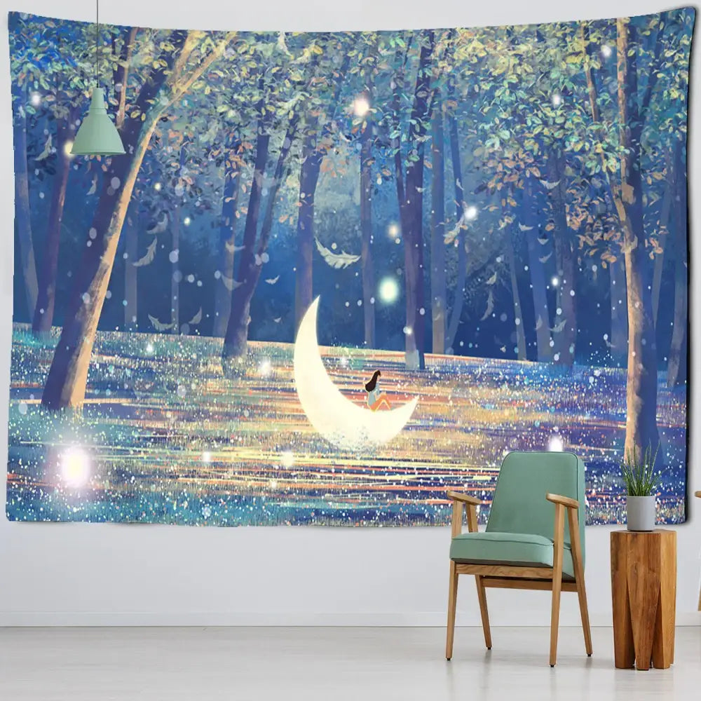 Jungle Animal Wall Tapestry