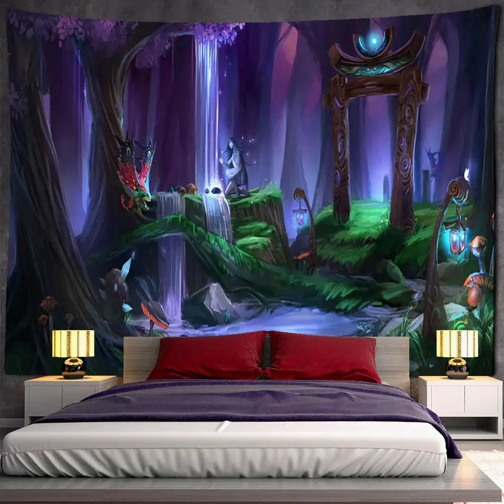 Jungle Animal Wall Tapestry