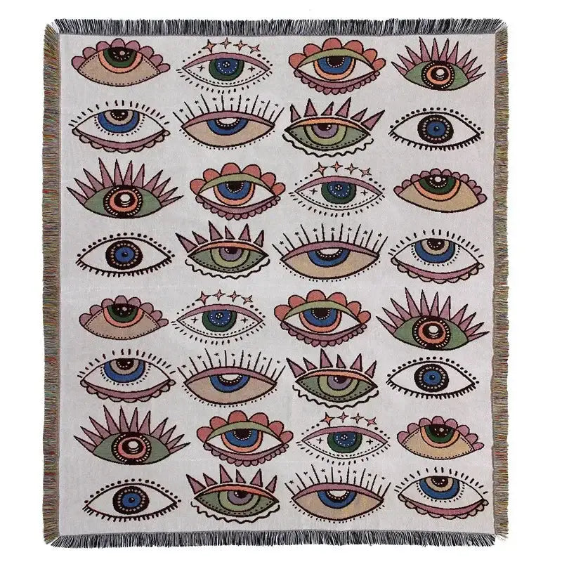 Gray Tiger Tapestry Rug