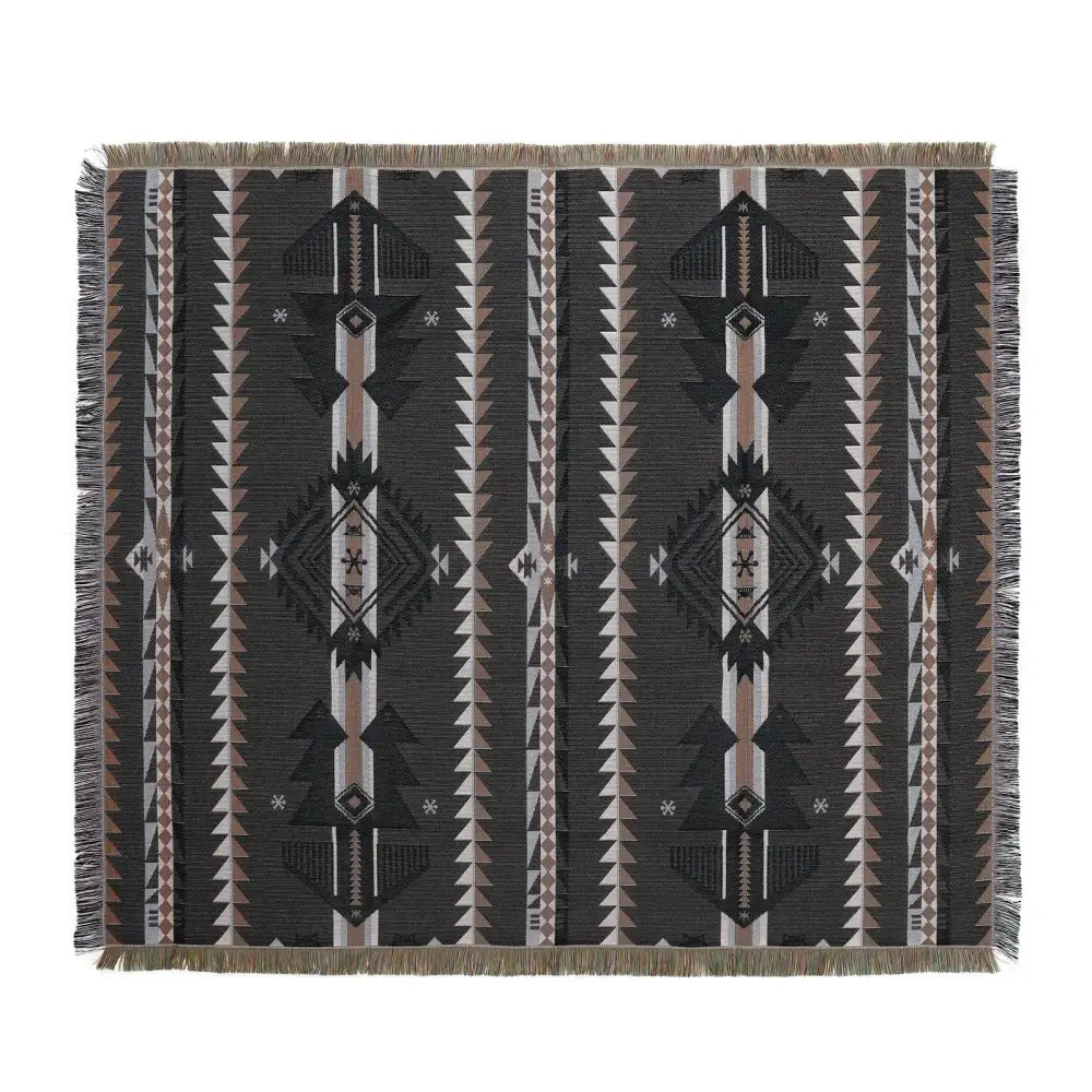 Gray Tiger Tapestry Rug