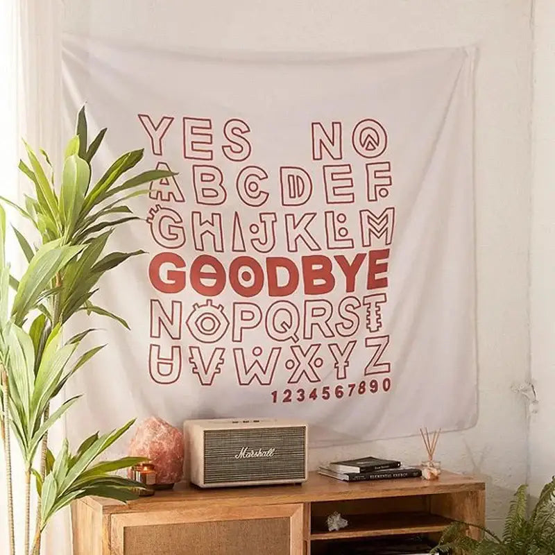 Black Divination Tapestry Decor