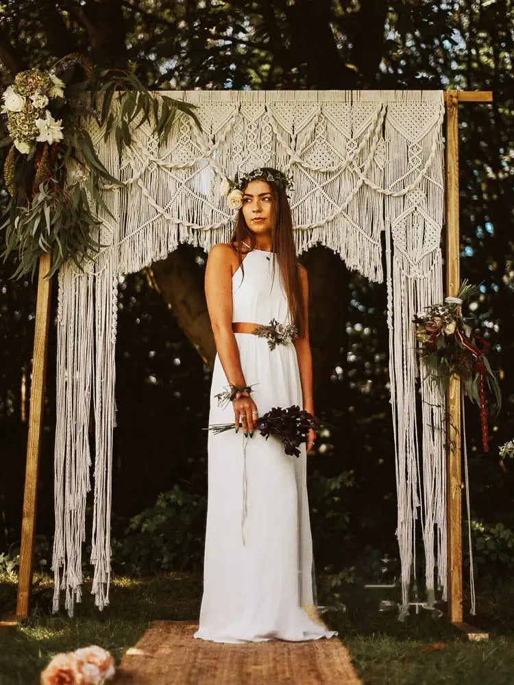 Cotton Macrame Wedding Backdrop