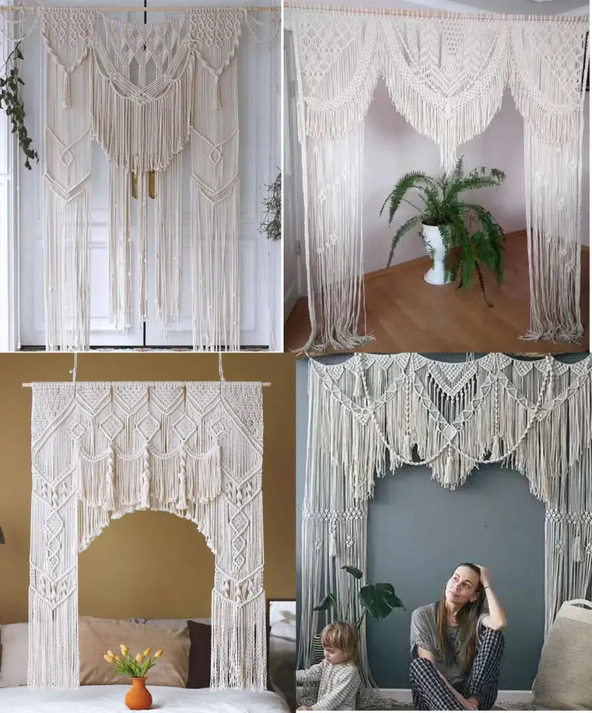 Cotton Macrame Wedding Backdrop