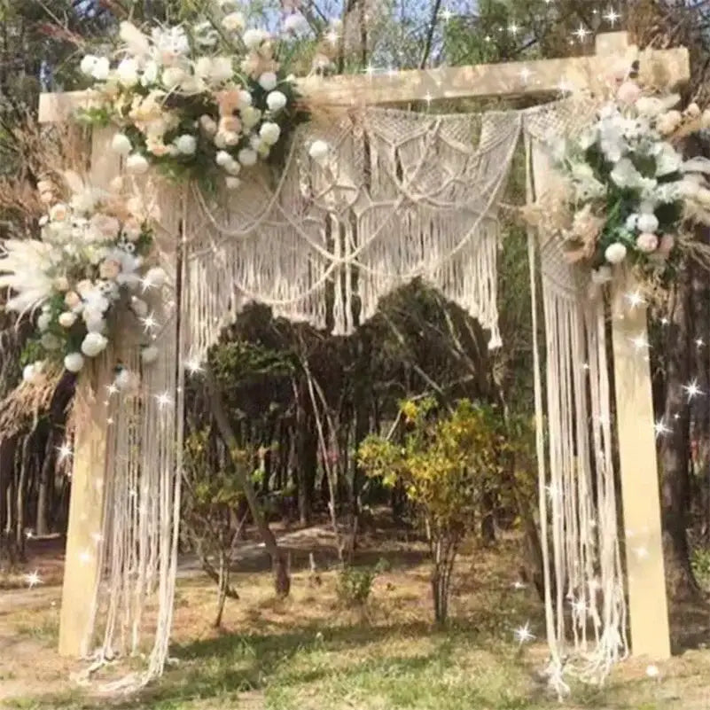Cotton Macrame Wedding Backdrop